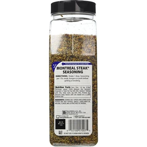 Mccormick Grill Mates Montreal Steak Meat Seasoning 29 Oz Pack Of 2