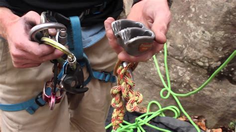 Rock Climbing Basics How To Tie Yourself In And Belaying Basics Youtube