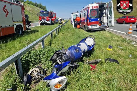 Grojec Wypadek Miertelny Na Autostradzie A Nie Yje Motocyklista