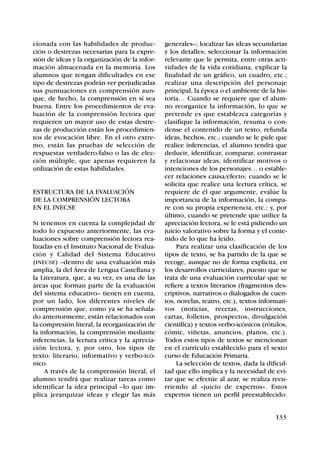 Evaluacion De La Comprension Lectora Pdf