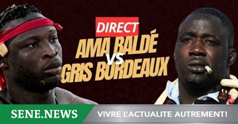 Direct Arene Nationale Ama Balde Vs Gris Gouy Gui Vs Ada Fass Liss