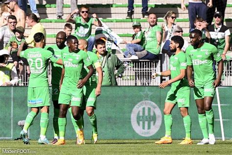 Asse La Compo Officielle Des Verts Face Au Stade De Reims