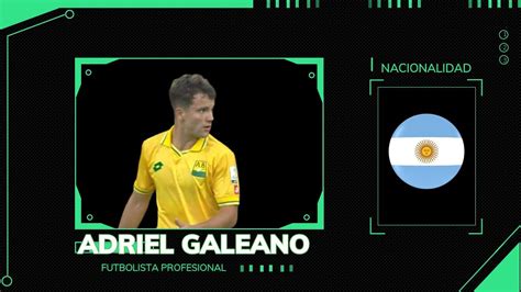 Adriel Galeano Highlights Futbolistas Youtube