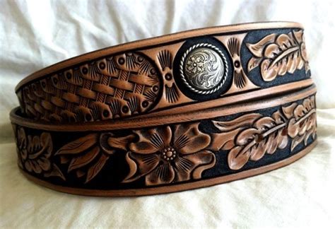 Handcrafted Western Leather Belts Custom Made