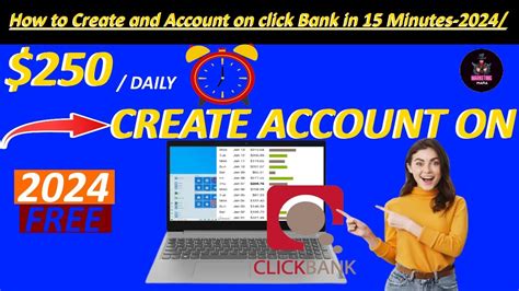 How To Create A ClickBank Account In 2024 Affiliate Marketing For