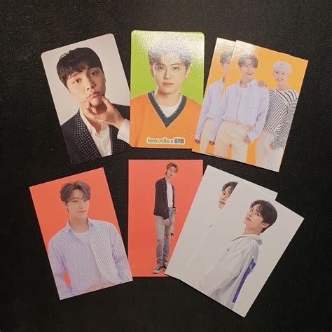 Take All Photocard Pc Tc Nct Jaemin Johnny Lemonilo Svt Seventeen Dino