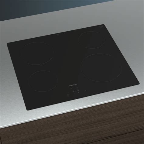 Siemens Et Rbea E Iq Cm Frameless Ceramic Hob Black