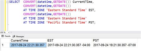 Convert UTC DateTime To Different Time Zones In SQL Server 53 OFF