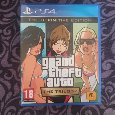 Grand Theft Auto Trilogy Definitive Edition Ps4 Rogów • Olx Pl