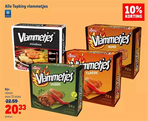 Alle Topking Vlammetjes Aanbieding Bij Makro 1Folders Nl