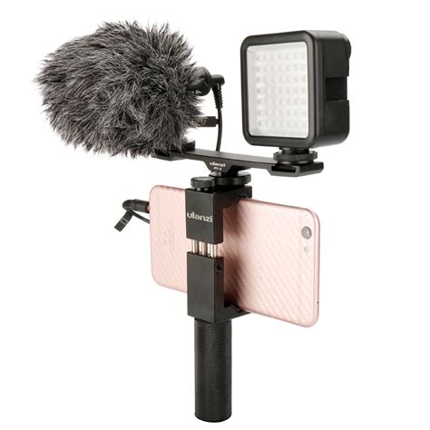 Ulanzi PT Double Hot Shoe Mount Extension Bar Dual Bracket With JG Superstore