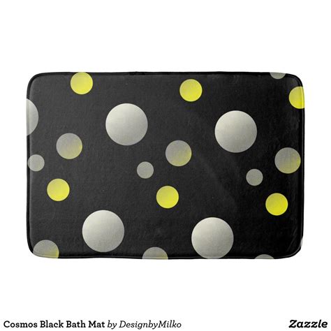 Cosmos Black Bath Mat Bath Mat Rug, Mat Rugs, Black Bath Mat, Cosmos ...