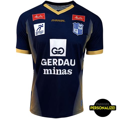 CAMISA GERDAU MINAS MASC MARINHO 2023 24 Nakal