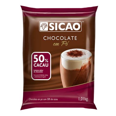 Chocolate em Pó 50 Sicao Sorvepan