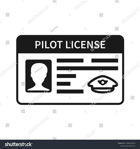 Pilot License Over Royalty Free Licensable Stock Illustrations