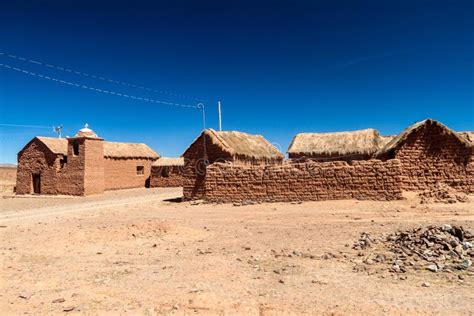 Adobe Houses In Cerrillos Village Stock Photo Image Of Adobe House