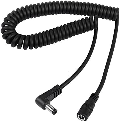 Riieyoca Coiled Dc Mm X Mm Power Cord Degree Dc Mm X Mm