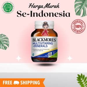 Jual Blackmores Multivitamins Plus Minerals Bpom Kalbe Tab Kab