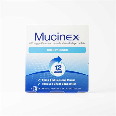 Mucinex Chesty Cough 10s - My Dispensary