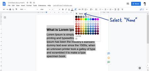 How To Get Rid Of Grey Highlight In Google Docs