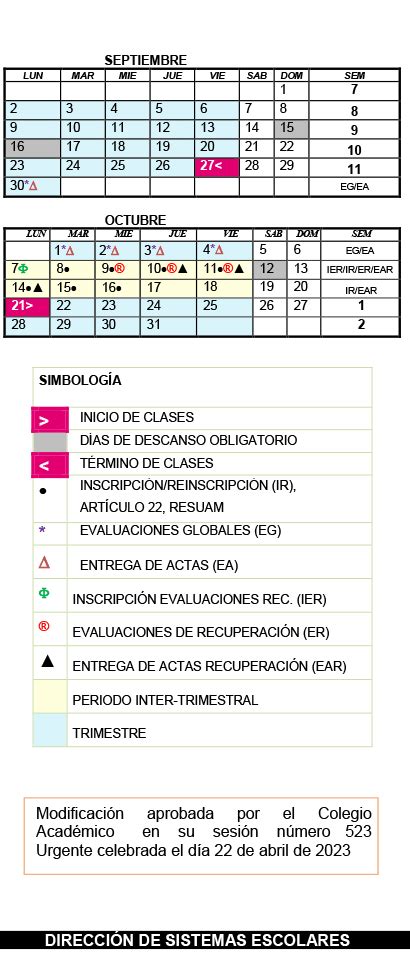 Calendario Escolar Uam Iztapalapa Image To U