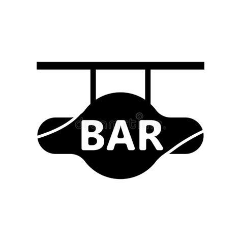 Bar Icon Vector Isolated On White Background Bar Sign Beer Symbols