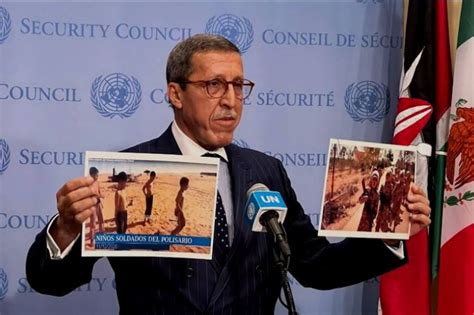 Sahara Omar Hilale Affiche Les Enfants Soldats Utilisés Par Le Polisario