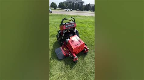 The New Toro Grandstand 32” Hdm Compact Stand On Lawn Mower Youtube