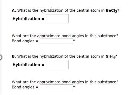 Answered: A. What is the hybridization of the… | bartleby