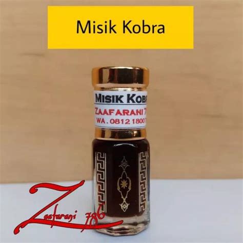 Jual Minyak Misik Kobra 3 Ml Minyak Kobra Kobra Asli Hitam