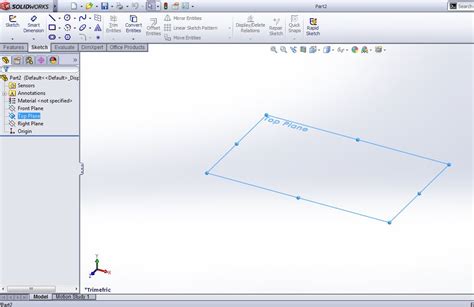 How To Use Solidworks Line Sketching Tool Cad Tutorial