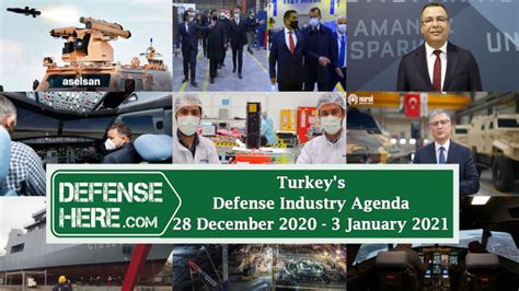 Turkeys Defense Industry Agenda 28 December 2020 03 January 2021