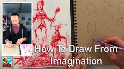 How To Draw From Imagination Youtube