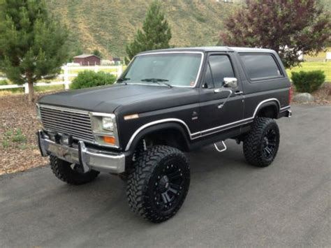 Buy Used 1983 Ford Bronco Xlt Fuel Injected 351 In Inkom Idaho United