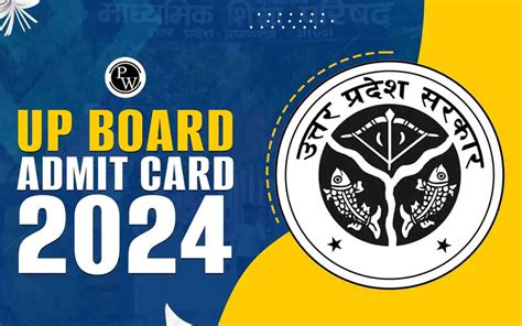 Up Board Admit Card 2024 Check 10th 12th Release Date