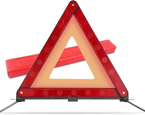 Amazon Fr Mysbiker Triangles De Signalisation Pour Auto Panneau De