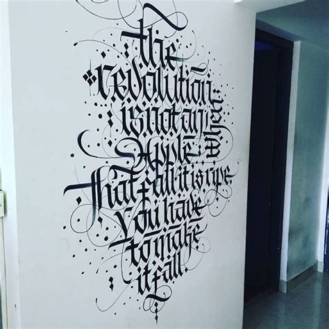 Lalit Mourya Calligrapher On Instagram Calligraffiti On Wall 👍🙌