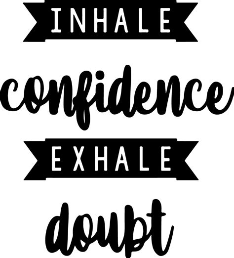 Inhale Confitents Exhale Doubt Svg Tiktok Princess Svg Tikt Inspire