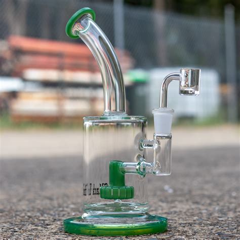 Jade Green Dab Rig By Black Leaf Rbeefysbongs