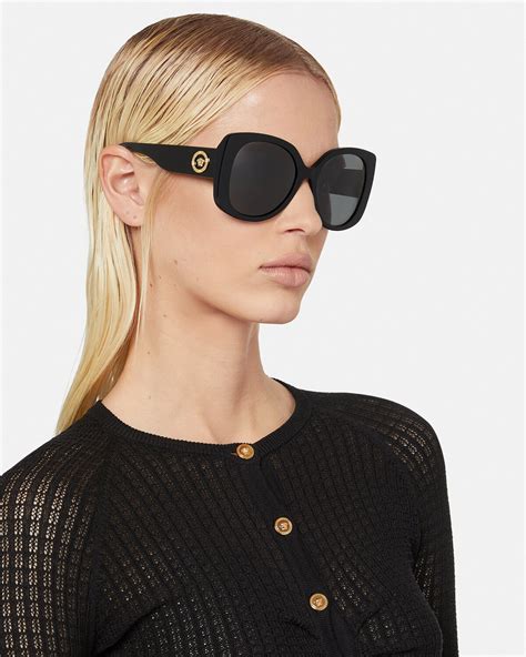 Versace Medusa Icon Squared Sunglasses For Women Online Store Eu