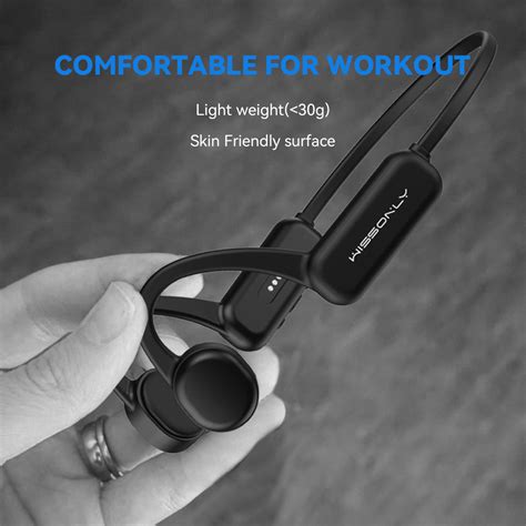 Best Wireless Earbuds for Workout-Wissonly Open Ear Headphones