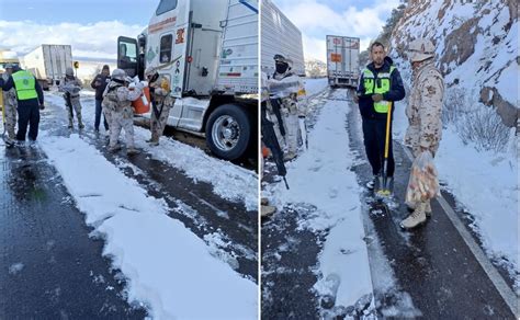 Fotos Cierran Carretera Entre Sonora Y Chihuahua Por Nevada