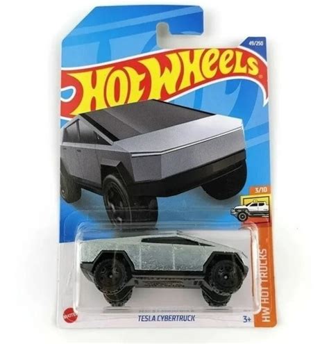 Hot Wheels Tesla Cybertruck Hw Hot Trucks 2022 Parcelamento Sem Juros