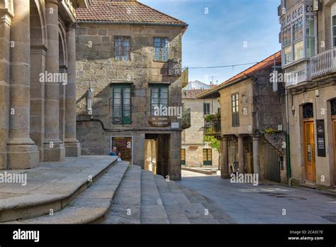 Pontevedra old town part Stock Photo - Alamy