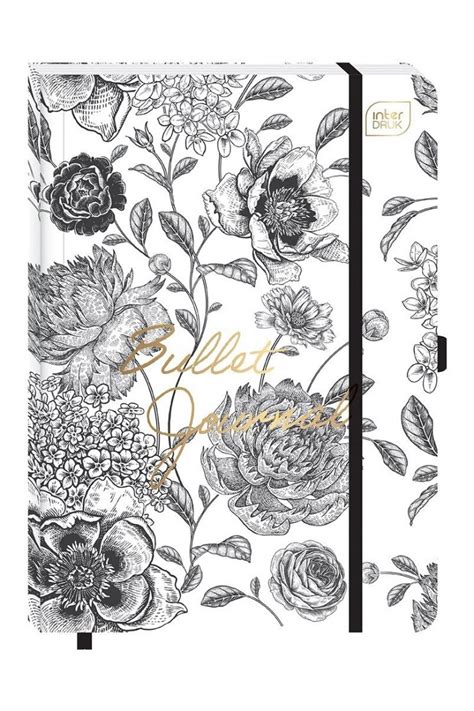 Organizer A K Bullet Journal Flowers Interdruk Taniaksiazka Pl