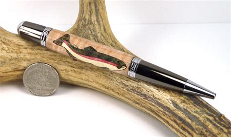 Rainbow Trout Inlay Pen