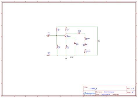 Amplifier Circuit EasyEDA Open Source Hardware Lab