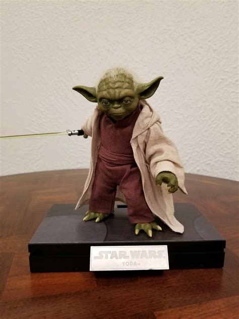 Hot Toys Mms Star Wars Episode Ii Aotc Yoda Collectible Figure Page