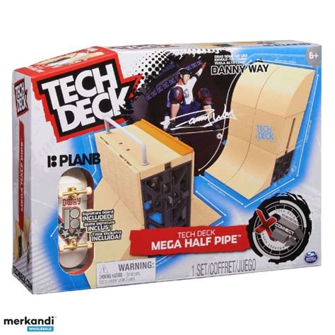 Spin Master Ted Tech Deck Danny Way Mega Half Pipe Fingerboard