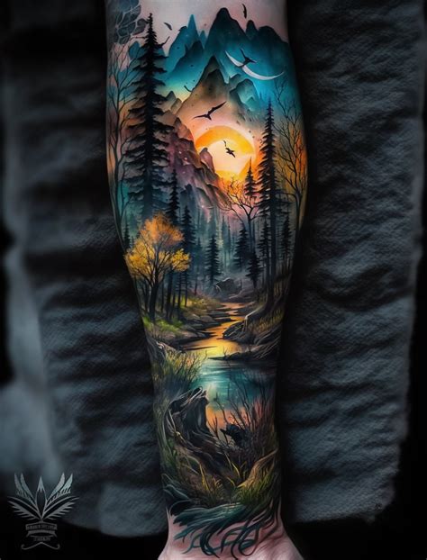 40 creative forest tattoo designs and ideas – Artofit